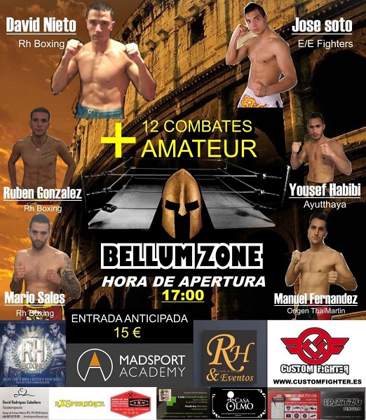Bellum Zone: Velada de Muay Thai