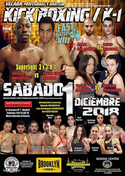 Kick Boxing en Madrid  Todos los niveles →