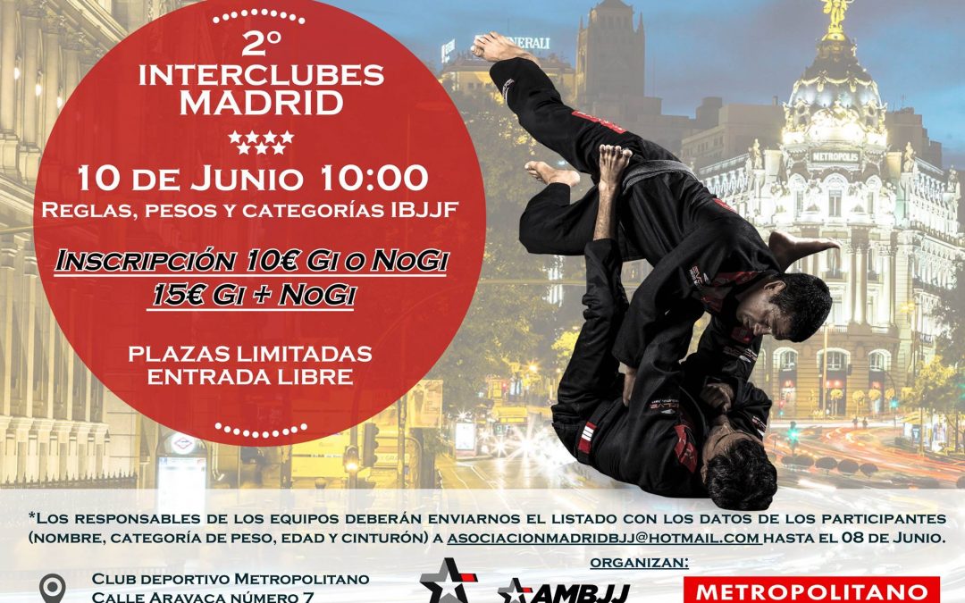 2º Interclubes Brazilian Jiu Jitsu Madrid